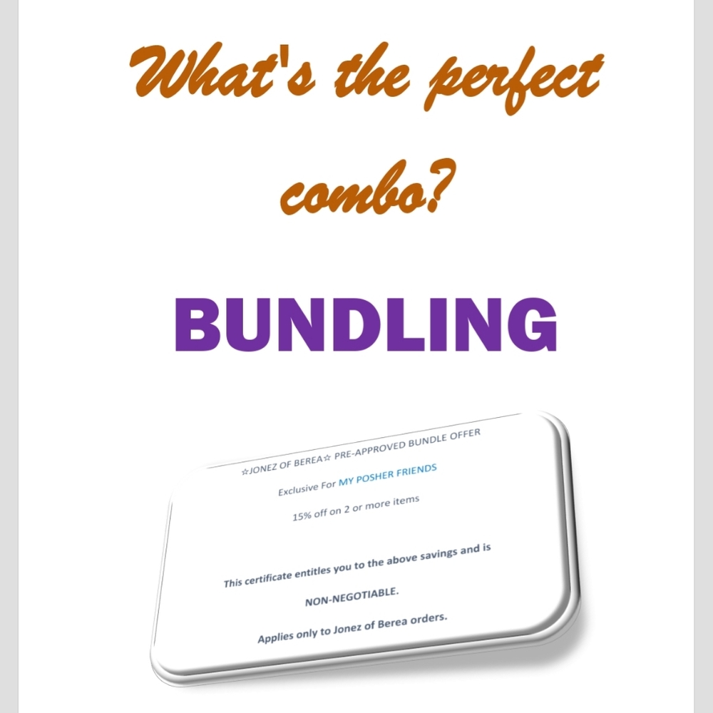 15% Bundling Offer